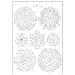 Stamperia - Soft Mould / Stbeform - Passion Round Lace