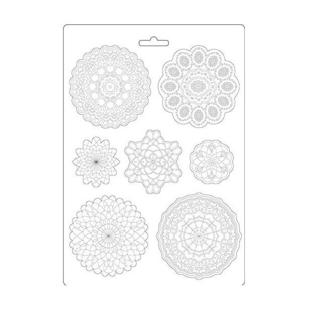 Stamperia - Soft Mould / Stbeform - Passion Round Lace