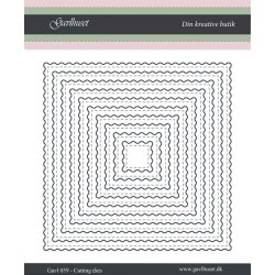 Gavlhusets Design - Die - Rammer Firkanter - Blgekant