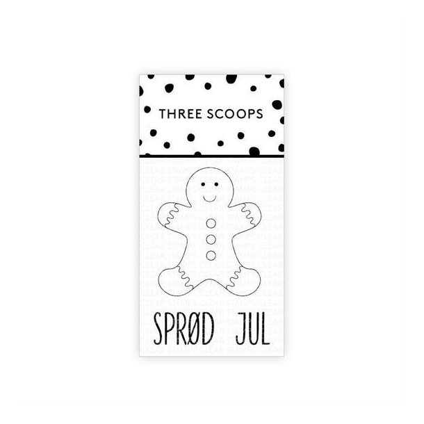 Three Scoops - Stempel - Sprd jul - TSSL1133