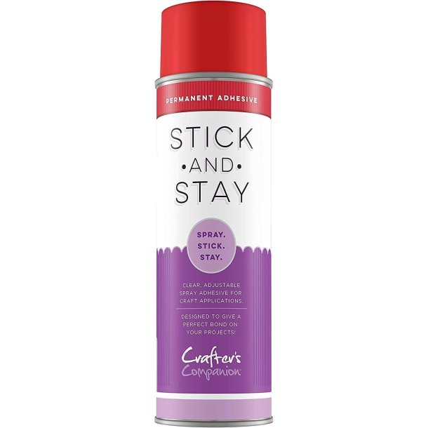 Crafters Companion - Stick and Stay - Permanent Spray Lim