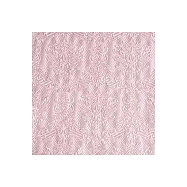 Elegance Middagsservietter - Pearl Pink - 15 stk.