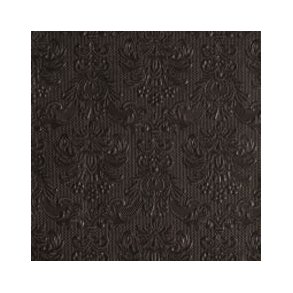 Elegance Middagsservietter - Black - 15 stk.