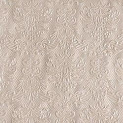 Elegance Middagsservietter - Pearl Taupe - 15 stk.