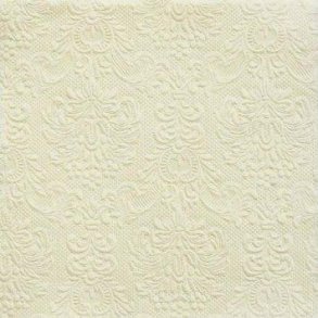 Elegance Middagsservietter - Cream - 15 stk.