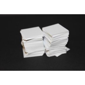 Karton Brikker / Pap Firkanter til Patchwork, 2x2 cm