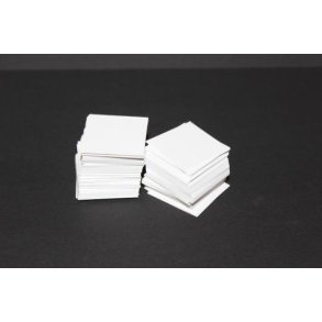 Karton Brikker / Pap Firkanter til Patchwork, 2,5x2,5 cm