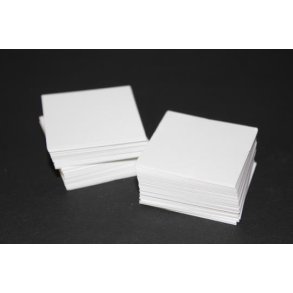 Karton Brikker / Pap Firkanter til Patchwork, 4x4 cm