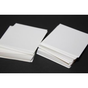 Karton Brikker / Pap Firkanter til Patchwork, 6x6 cm