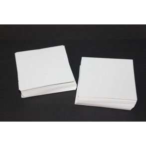 Karton Brikker / Pap Firkanter til Patchwork, 8x8 cm