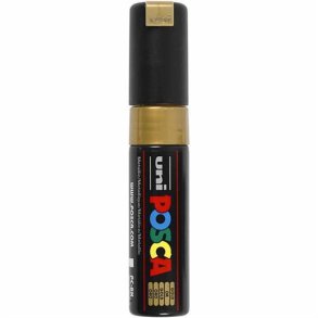 Posca Marker PC 8K Gold, 8 mm spids