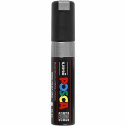 Posca Marker PC 8K Silver, 8 mm spids