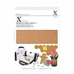Xcut - Adhesive Cork Sheets / Klbende korkplader A5