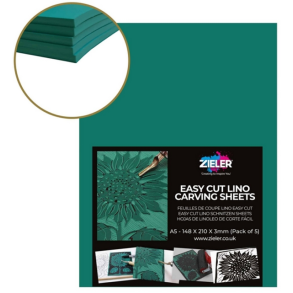 Zieler - Linoleumsark - A5 - 5 stk