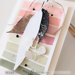 Alexandra Renke Die - Beech leaves with eyelet