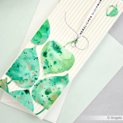 Alexandra Renke - Die - Lime leaves with eyelet