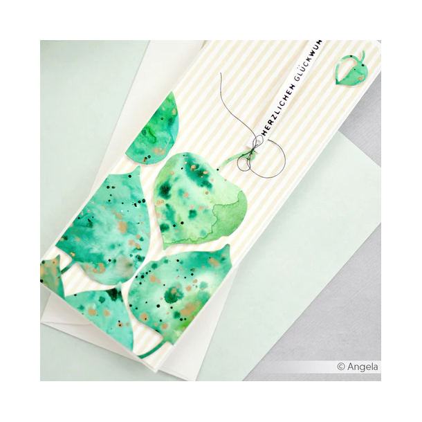 Alexandra Renke - Die - Lime leaves with eyelet