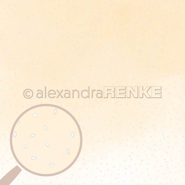 Alexandra Renke - Karton - Flurry petals Mild Orange