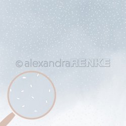 Alexandra Renke - Karton - Flurry petals Powder Blue