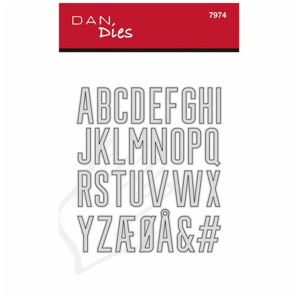 Dan Dies - Die - T-shirt Alfabet - Store
