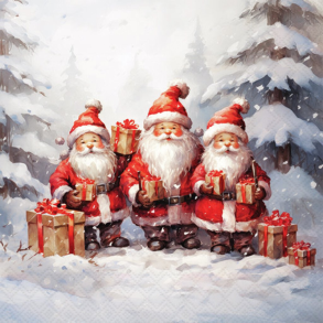 Ambiente - Frokostservietter - Julemnd