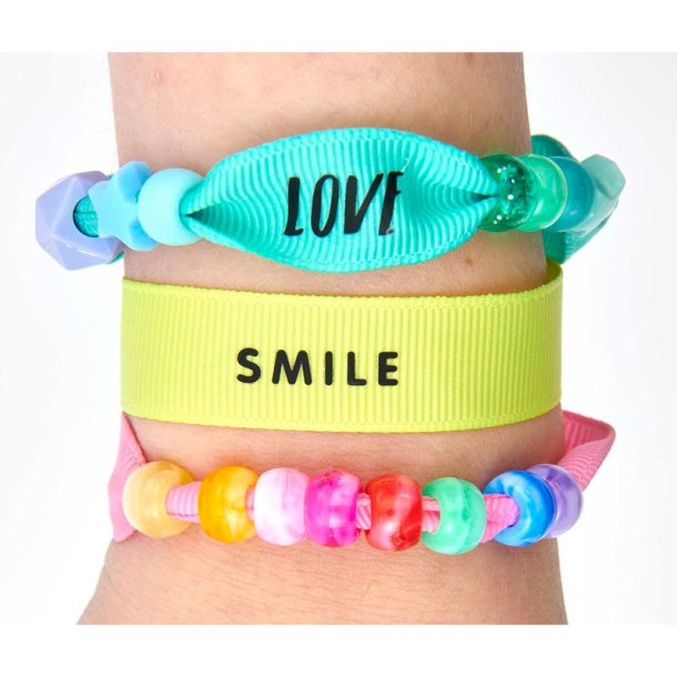 Regnbue Bnd til Armbnd - 10stk