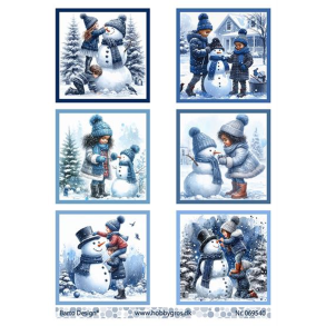 Barto Design - 3D ark - Brn og snemnd