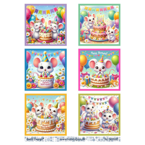 Barto Design - 3D ark - Festlige mus