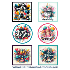 Barto Design - 3D ark - Happy Birthday