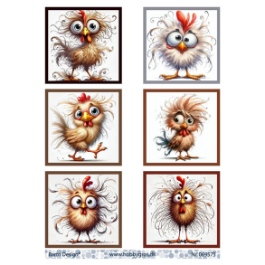 Barto Design - 3D ark - Kr�llede kyllinger