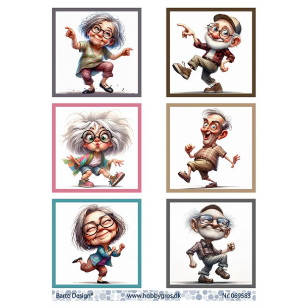 Barto Design - 3D ark - Sjove seniorer