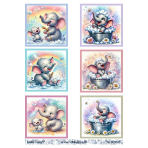 Barto Design - 3D ark - S�d elefant i bad