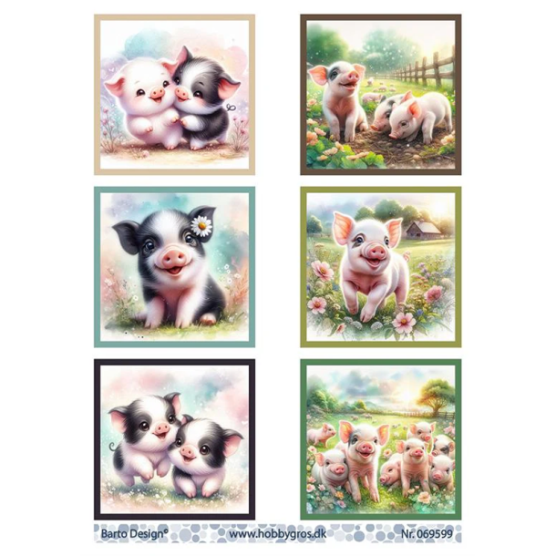 Barto Design - 3D ark - S�de grislinger