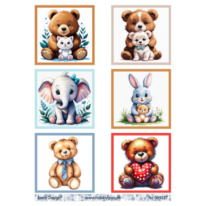 Barto Design - 3D ark - S�de bamser og dyr