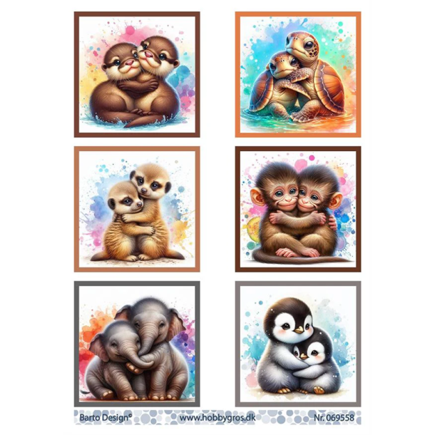 Barto Design - 3D ark - Sde dyreungekram