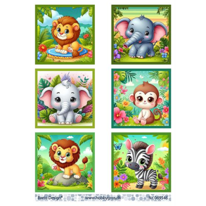 Barto Design - 3D ark - Sde jungledyr