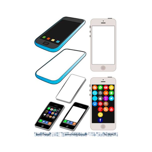 Barto Design - 3D ark  - Mobiltelefon