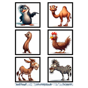 Barto Design - 3D ark - Skre dyr