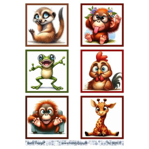 Barto Design - 3D ark - S�de og sjove dyr