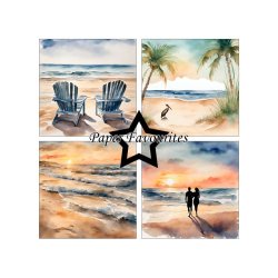 Paper Favourites - Blok 12" - Beachy / Strand