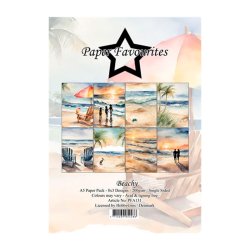 Paper Favourites - Blok A5 - Beachy / Strand