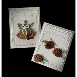 Gavlhusets Design - Die - Hjerteramme m. pynt