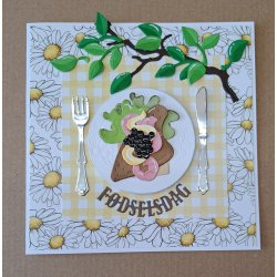 By Lene - Die - Tallerken og Bestik