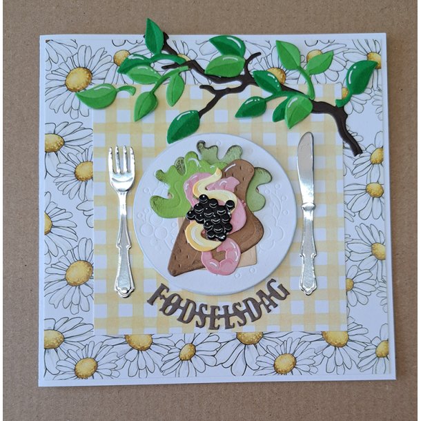 By Lene - Die - Tallerken og Bestik