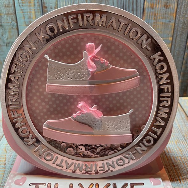 By Lene - Die - Sneakers med blomster