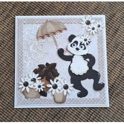 By Lene - Die - Tilbehr til Sd panda BLD1727 #1 / Regntj