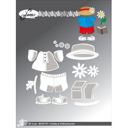 By Lene - Die - Tilbehr til Sd panda BLD1727 #2 / Sommertj