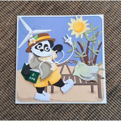 By Lene - Die - Tilbehr til Sd panda BLD1727 #2 / Sommertj