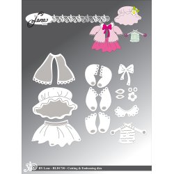 By Lene - Die - Tilbehr til Sd panda BLD1727 #3 / Bedstemortj