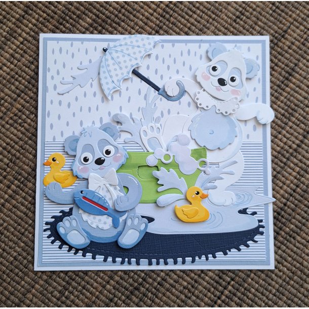 By Lene - Die - Tilbehr til Sd panda BLD1727 #3 / Bedstemortj